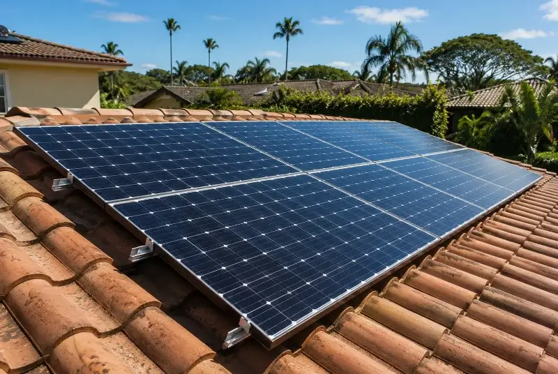 Installation de panneaux solaires à Molleville